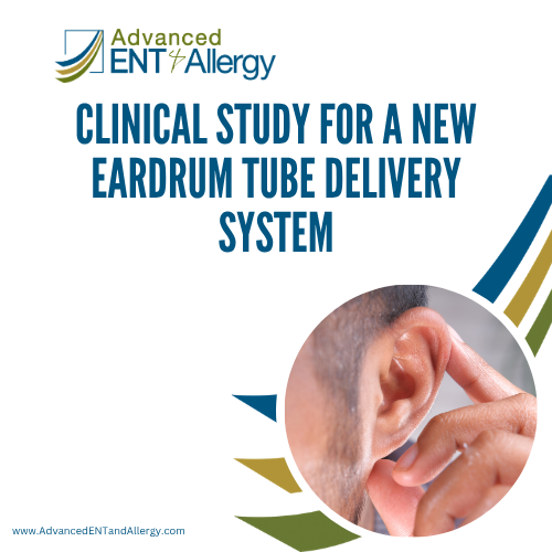 Clinical Study for a New Ear Tube Delivery System