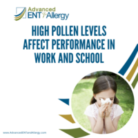 high pollen affects in work