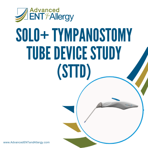 Solo+ Tympanostomy Tube Device Study (STTD)
